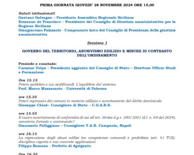 LA SEMPLIFICAZIONE EDILIZIA E URBANISTICA TRA ONERI AMMINISTRATIVI ED ESIGENZE DI TUTELA DEL TERRITORIO